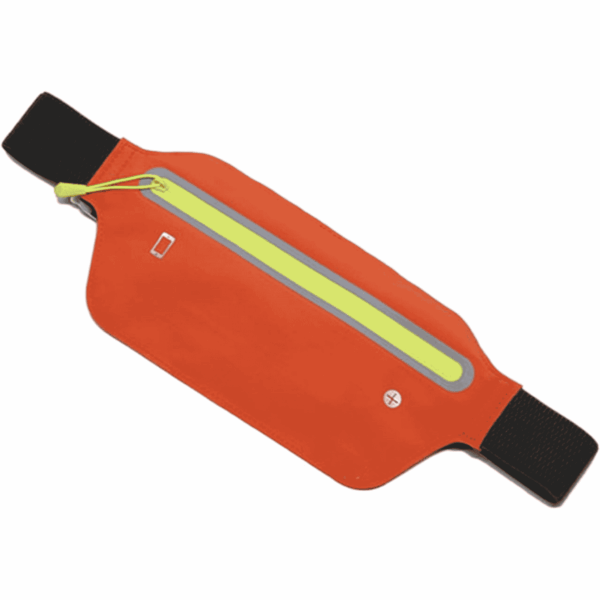Sac banane tendance avec casque réfléchissant pour téléphone portable, sangle réglable pour randonnée, sport, voyage,