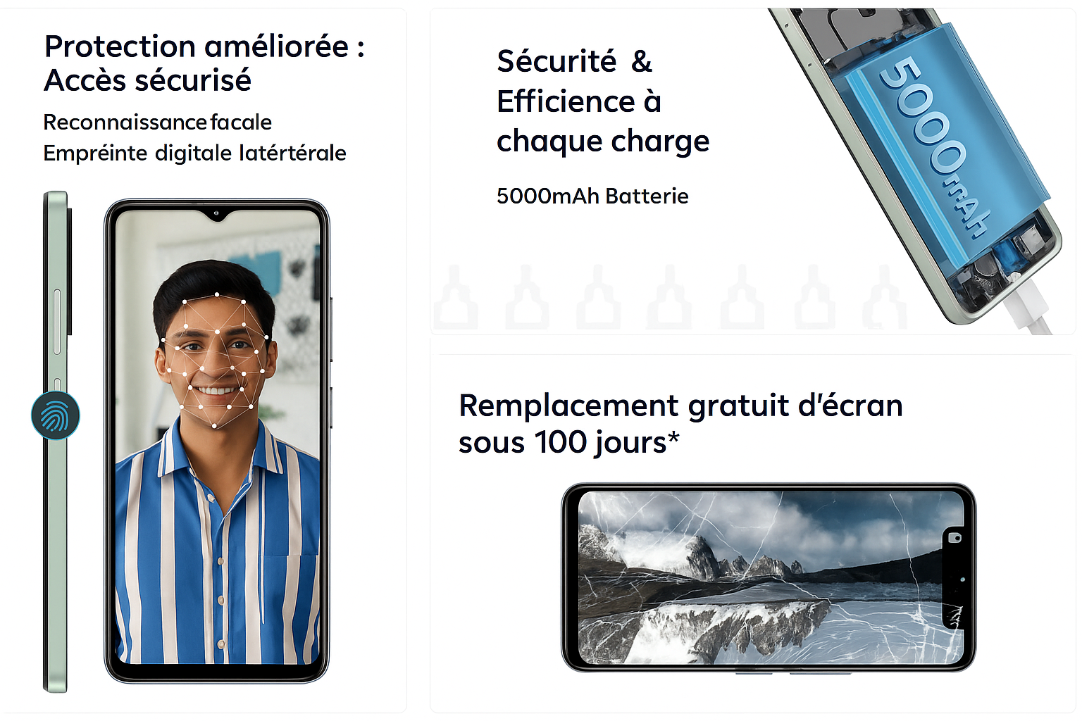 ITEL A50 8GB RAM 128GB