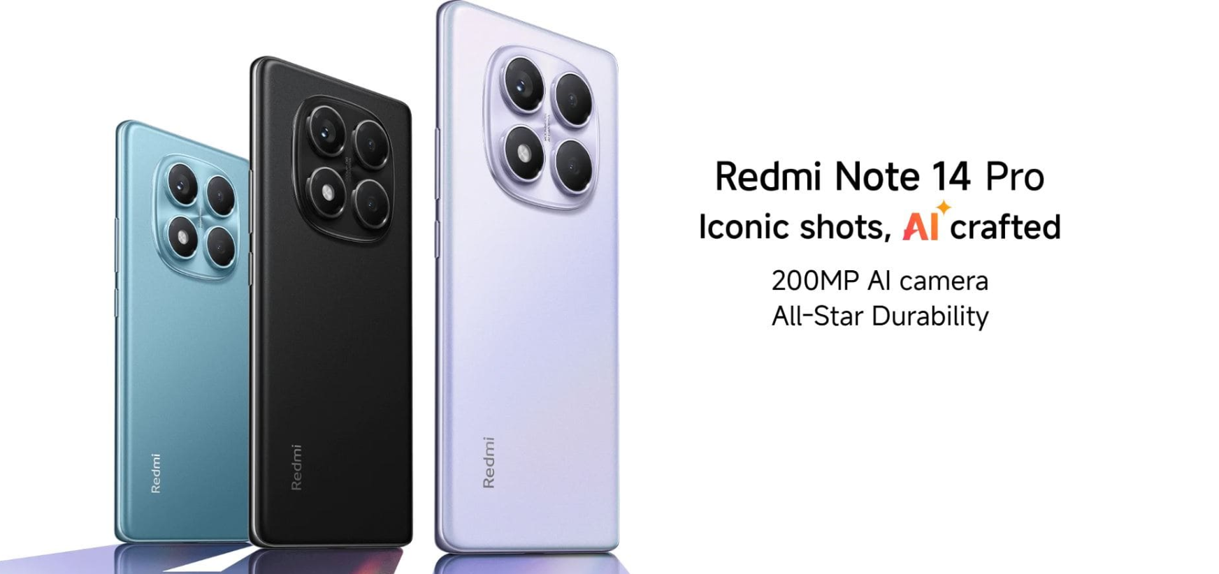 Redmi Note 14 PRO 8-256 – AMOLED 120Hz 200MP Camera 5500 mAh