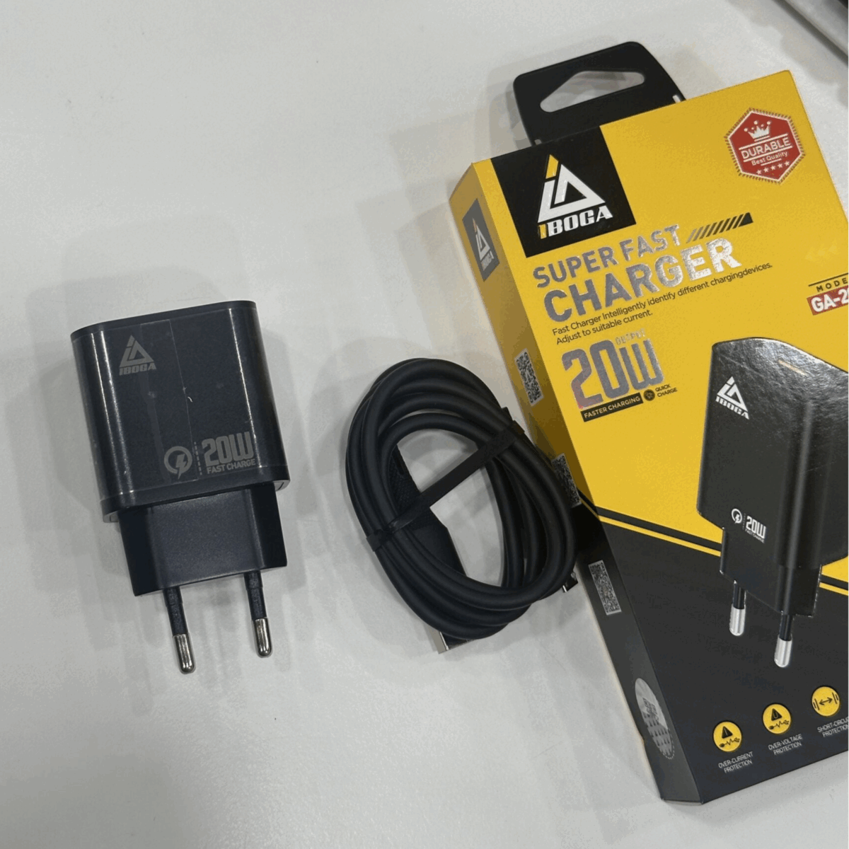 Chargeur 20w iboga type c