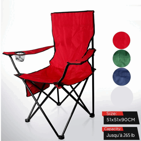 Chaise pliante 51x51x90