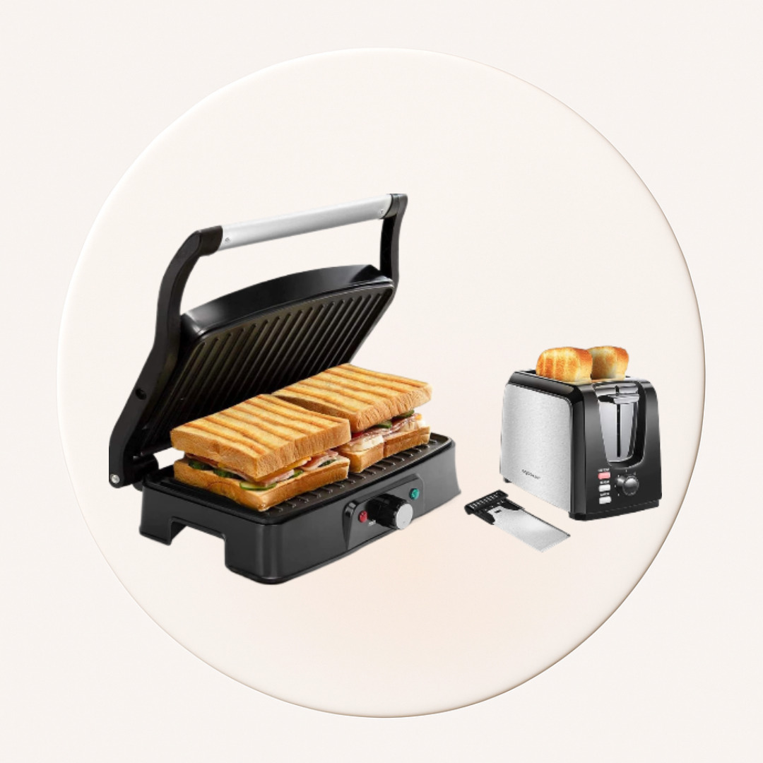 Paninis & Toasters | أجهزة تحميص السندويتشات والخبز