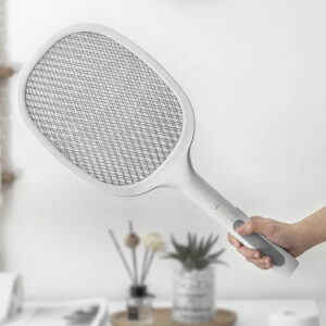 Two-in-One 10 LED Trap Mosquito Killer Lamp 3000V Electric Bug Zapper USB Rechargeable Summer Fly Swatter Trap Flies Insect