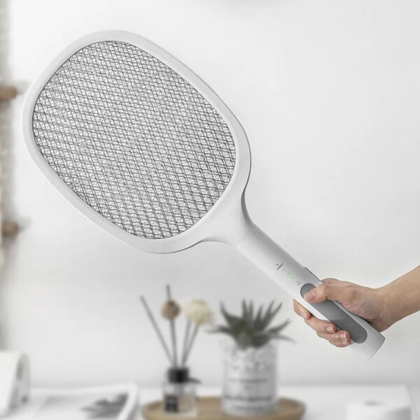Two-in-One 10 LED Trap Mosquito Killer Lamp 3000V Electric Bug Zapper USB Rechargeable Summer Fly Swatter Trap Flies Insect