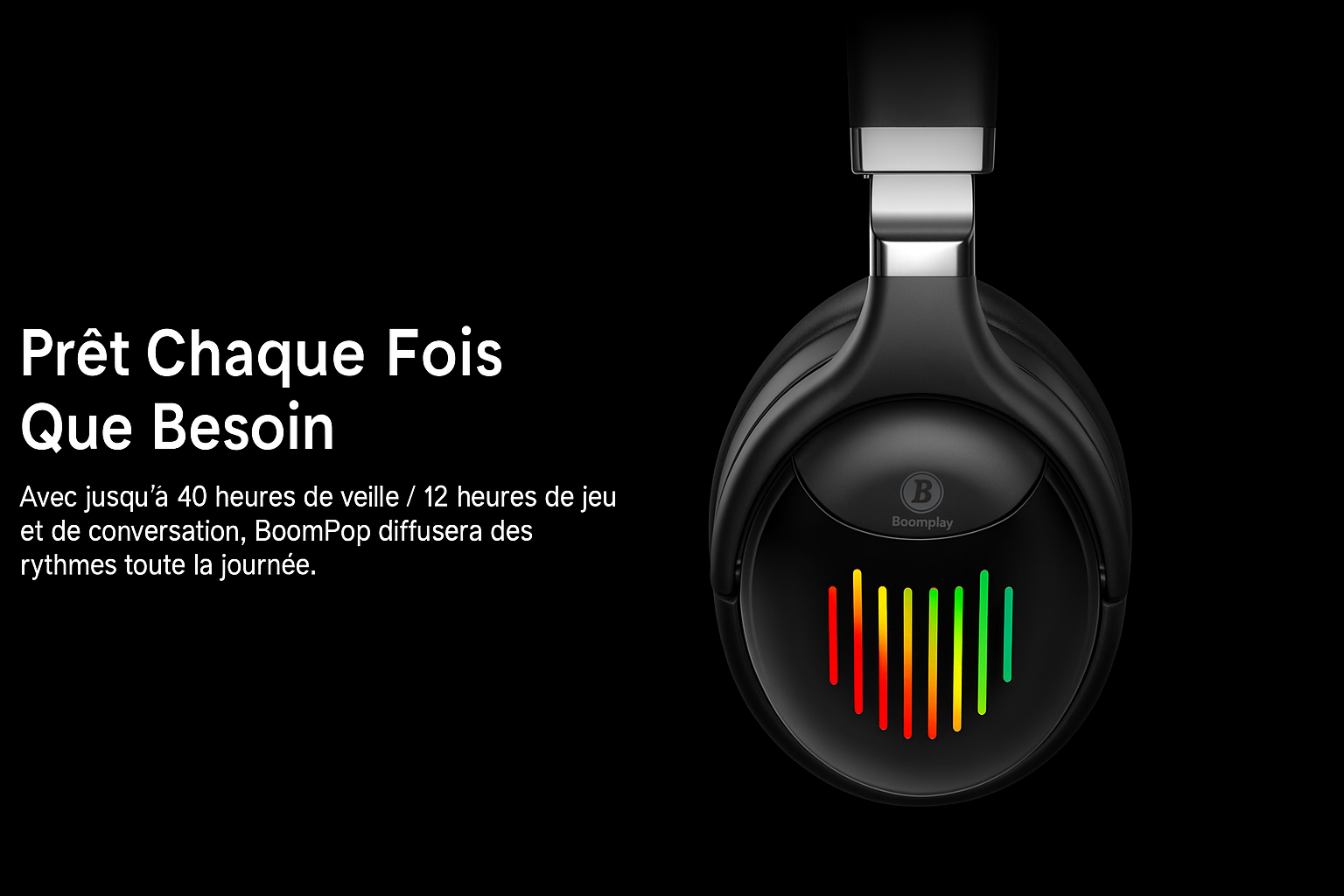 Casque Oraimo BoomPop Bluetooth sans fil - Édition limitée - H89D