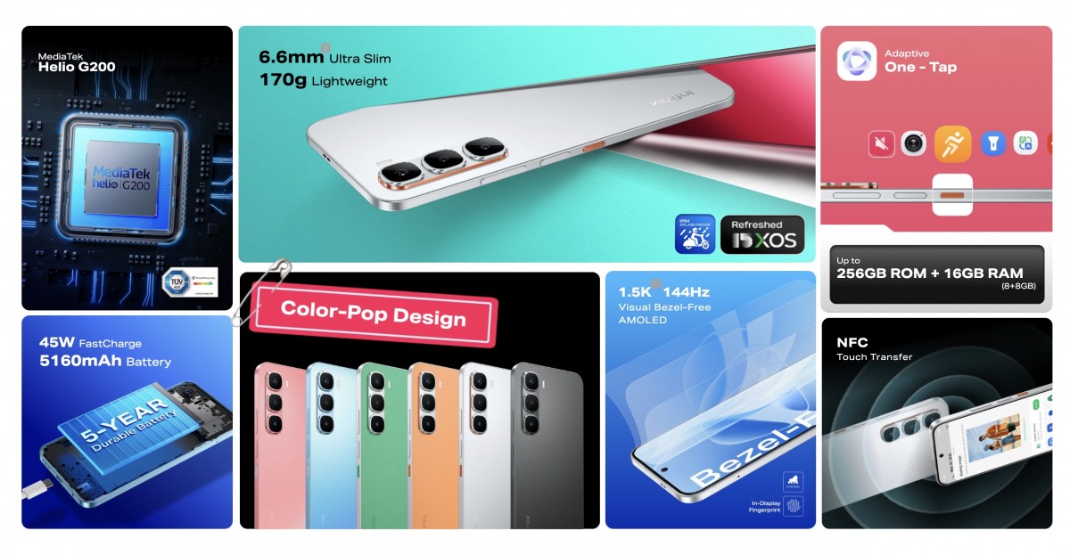 Infinix hot 60 pro 8/256