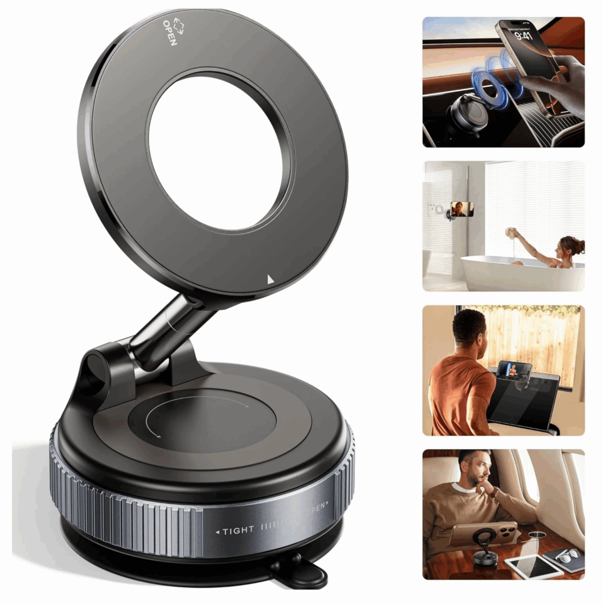 Vacuum Sunction Magnetic Bracket