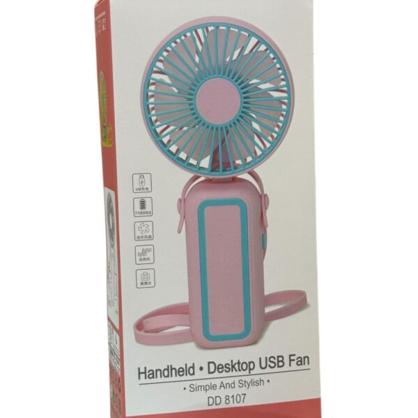 Handheld-Desktop USB Fan ( DD 8107 )