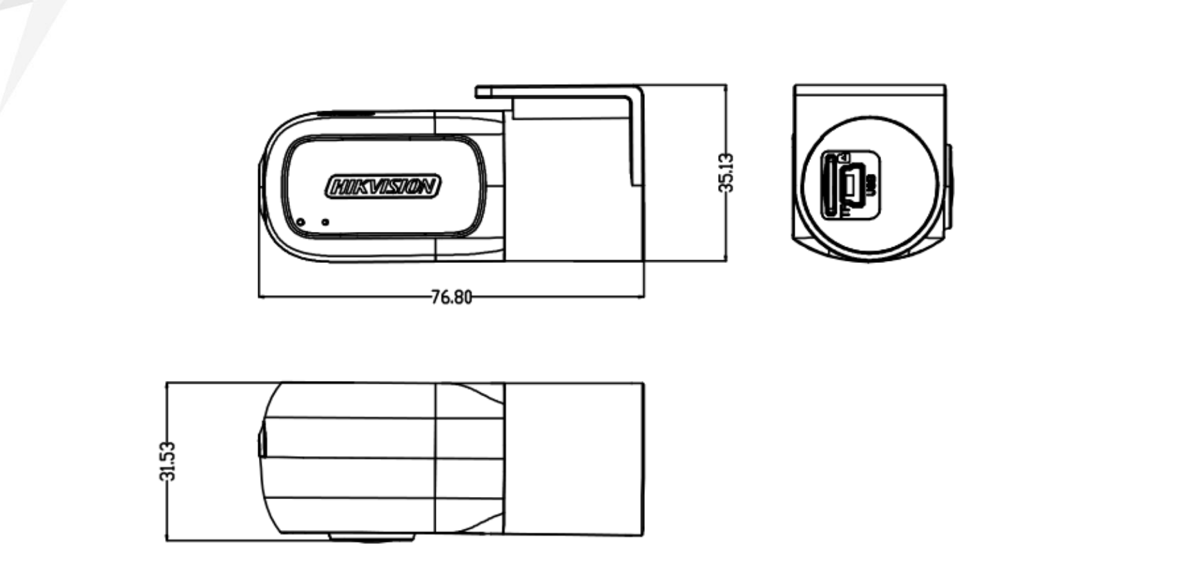 hikvision - Dashcam AE-DC4018-D1PRO