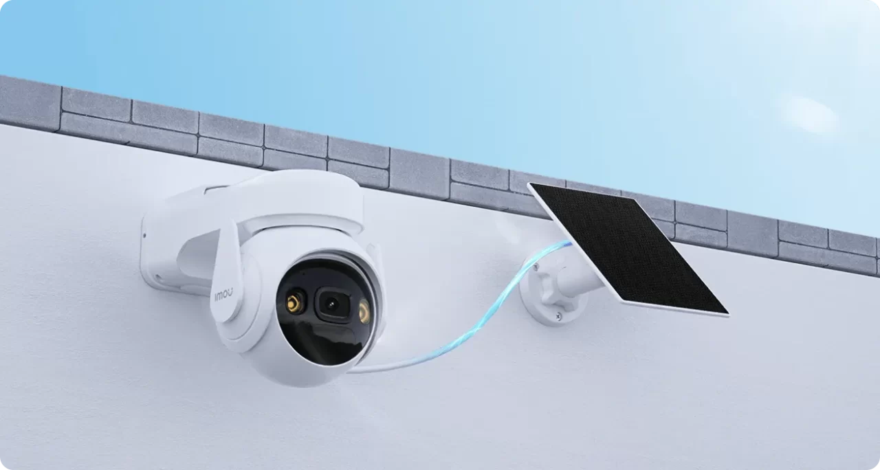 IMOU CELL PT WIFI SOLAIRE – Caméra de surveillance extérieure 2K sans fil et autonome