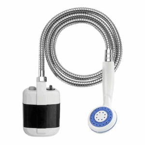 Electric Outdoor Shower Bathing USB Head Portable Waterproof Shower Head for Traveling Camper Backpack Sports Caravan Bathe Tent