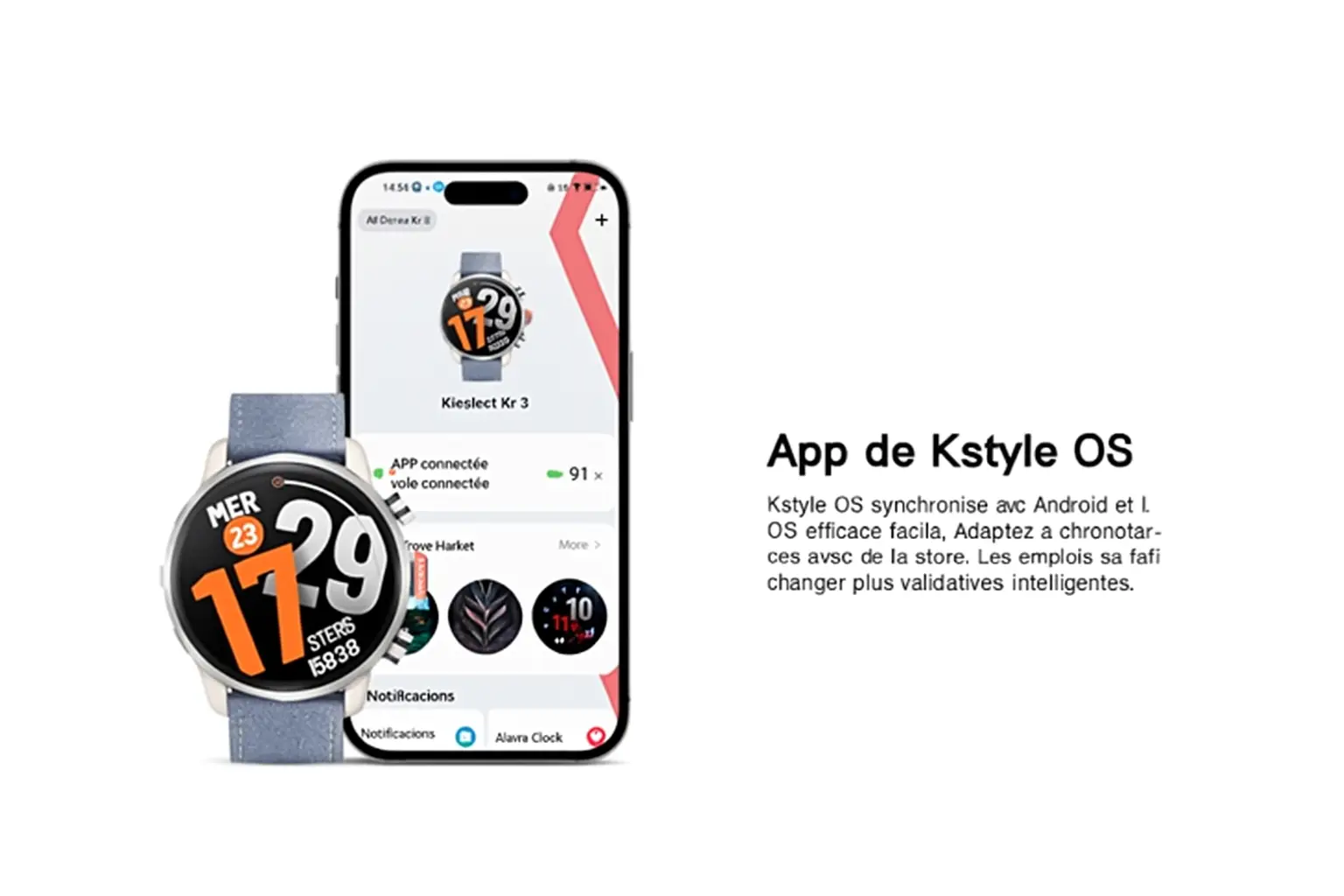 Kieslect Kr 3 Smart Calling Watch – Prix, Review, Bluetooth, GPS & Santé