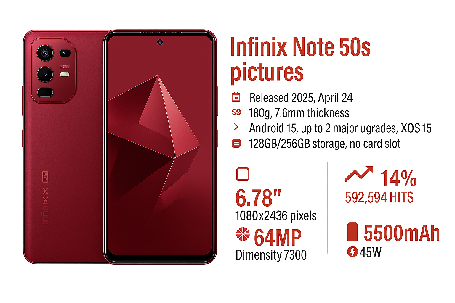 Infinix note50s