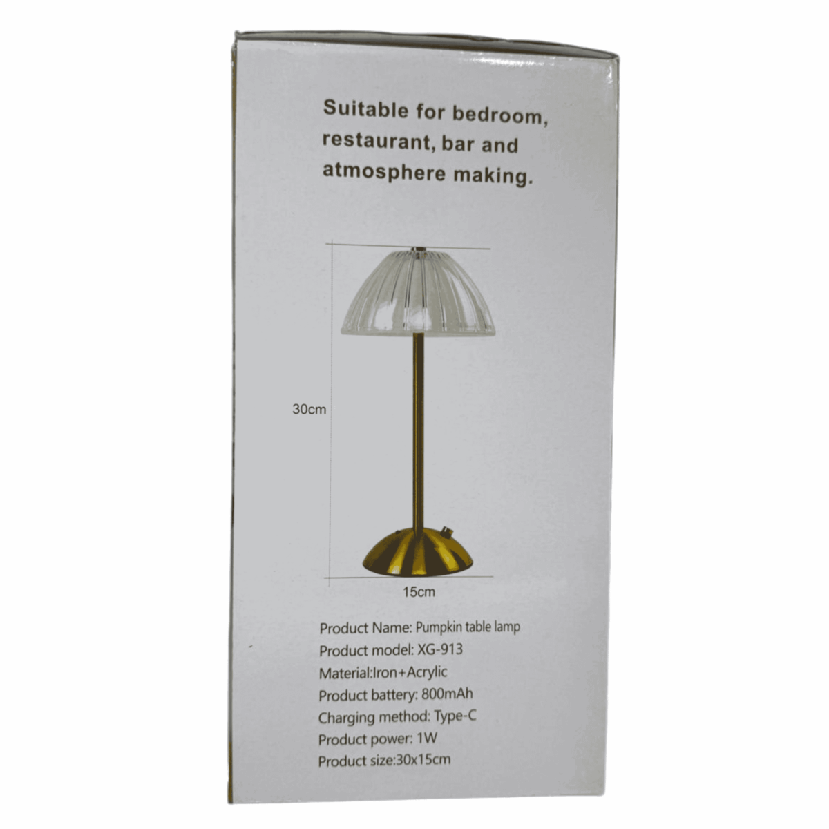 Lampe de table LED sans fil