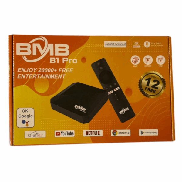 Tv Box BMB B1 Pro + Iptv gratuit