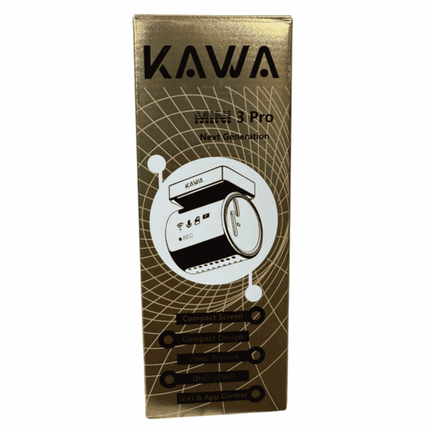 Video recorder KAWA Mini 3 2K, Wi-Fi, night video + Cart SD 64 Gb