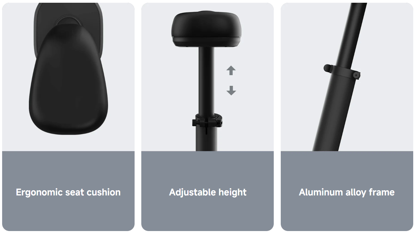 xiaomi electric scooter 5 Plus + Seat (Siège) 