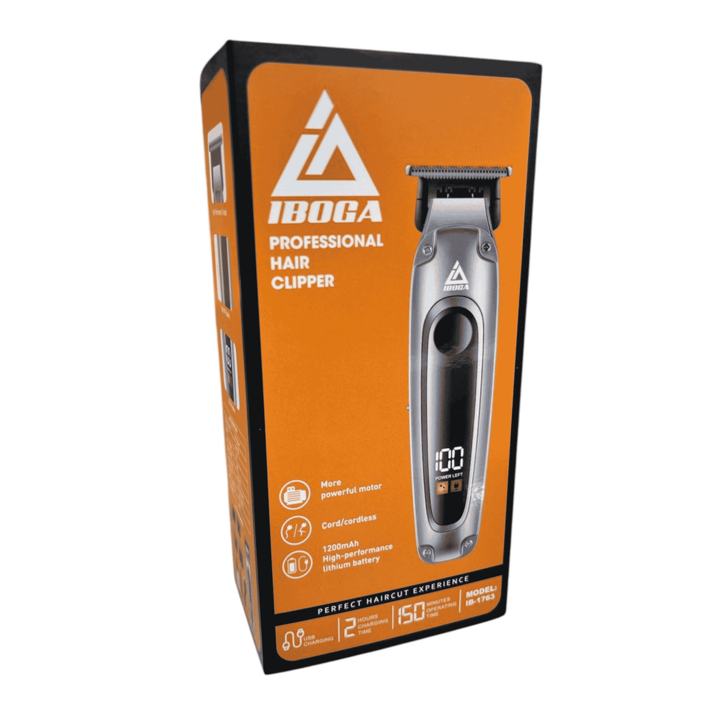 Iboga Professional hair Clipper Model IB-1763 Iboga Professional hair Clipper Model IB-1763