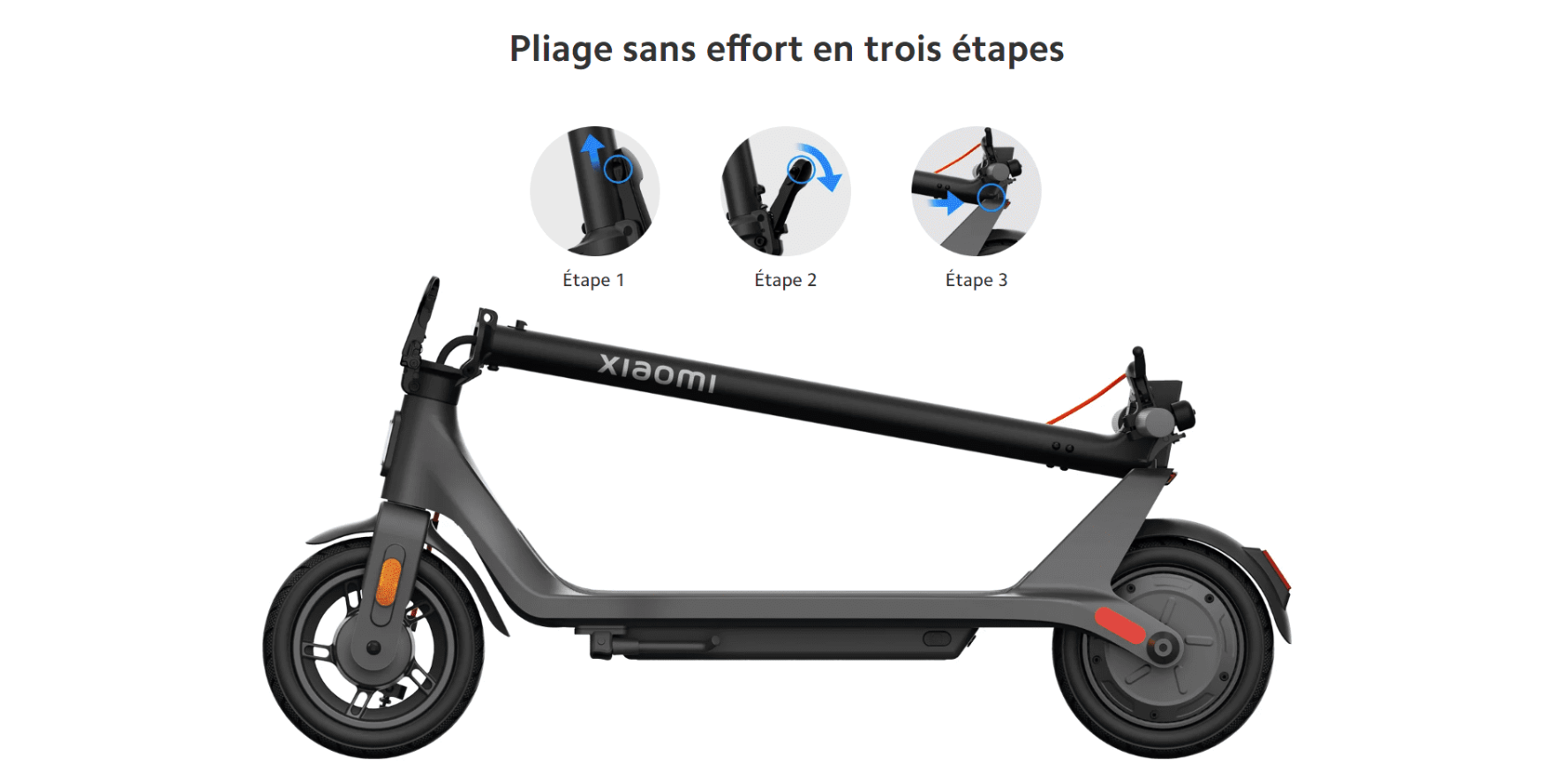 Xiaomi electricscooter 4 lite 2ndgen -Trottinette électrique 25 km, 300 W Original au meilleur prix Maroc