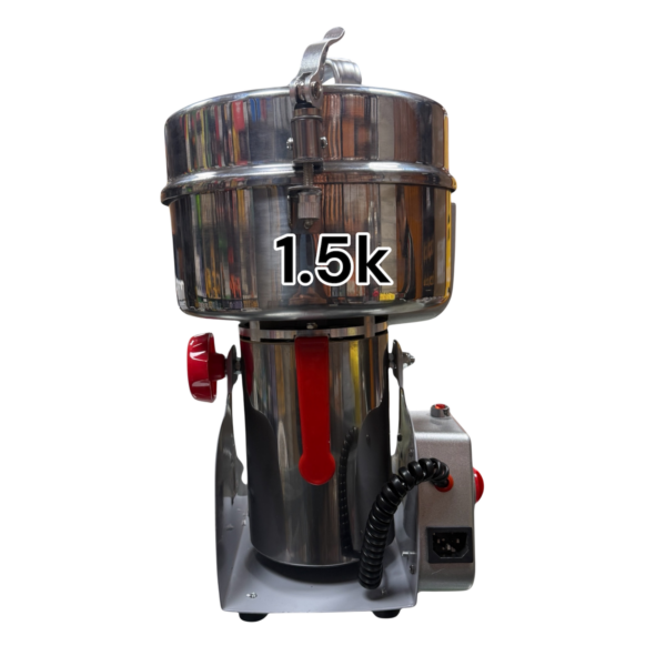 Moulin à Épices Grande Capacité 1.5 kg – Broyage Rapide & Résultat Professionnel