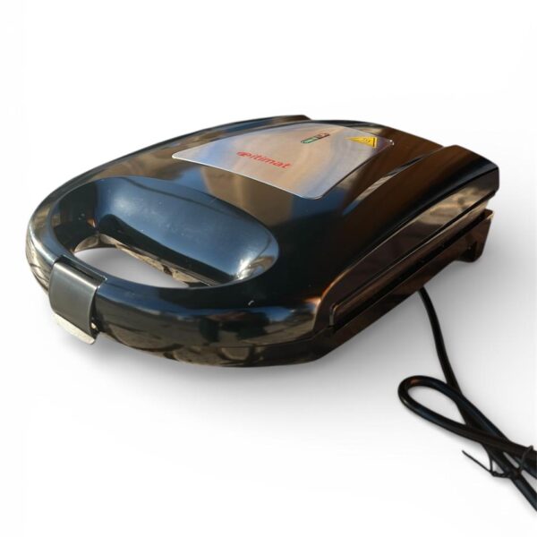 Appareil à Panini 1800W – Chauffage Double Face, Plaques Grillées Anti-Adhésives