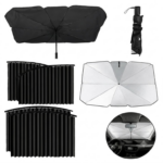 5 in 1 pack sun car (pare-brise + pare-soleil magnétique)
