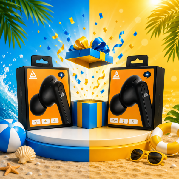 Pack de 2 écouteurs sans fil iboga model s