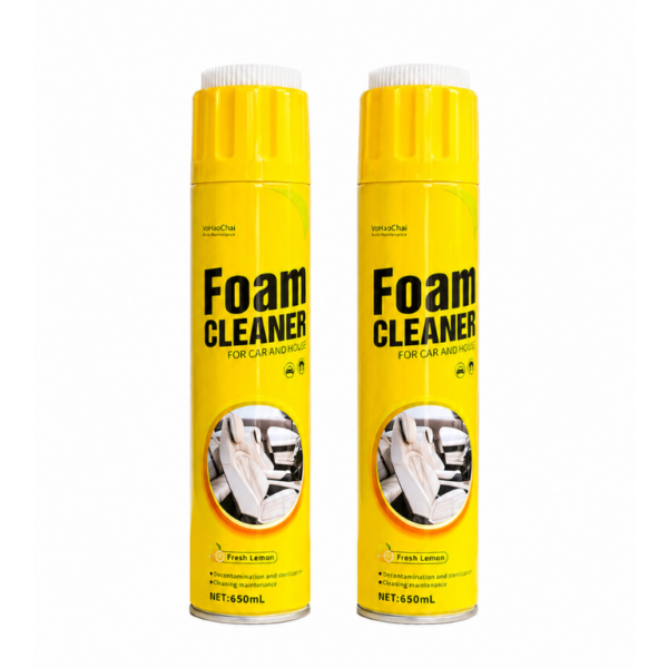 Foam Cleaner pour la voiture et les housses + 1 free