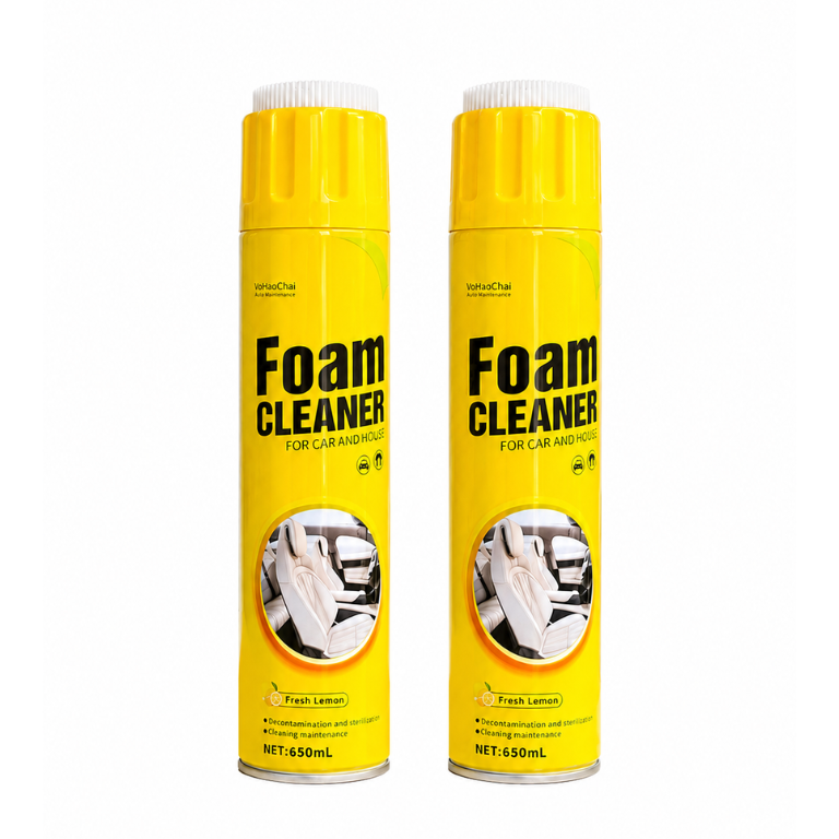 Foam Cleaner pour la voiture et les housses + 1 free