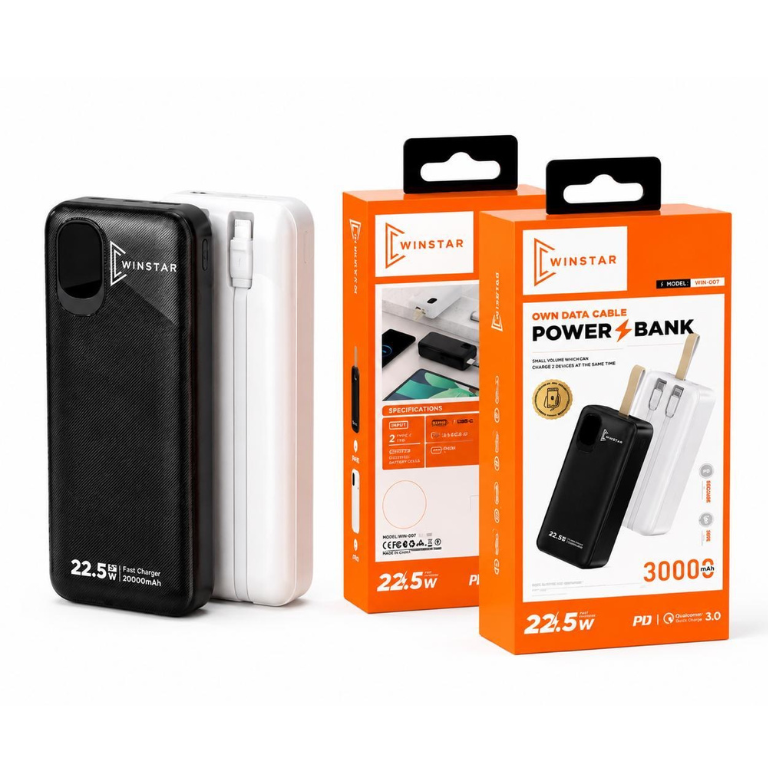 Powr bank 22.5w 30.000what