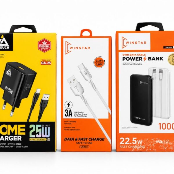 Charges 25w + power bank 22.5w
