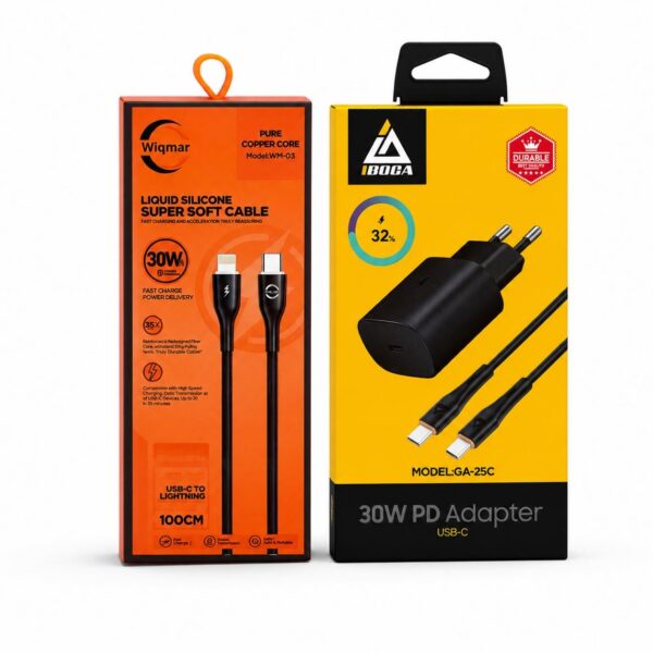 30w PD Adapter + cable ferr