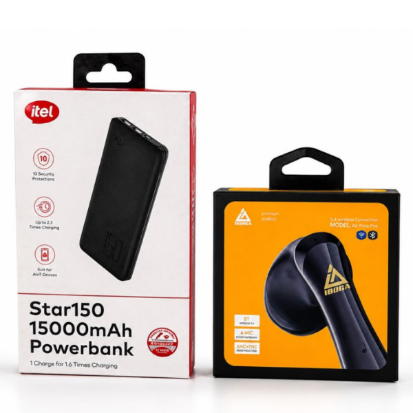 Air pros pro + power bank