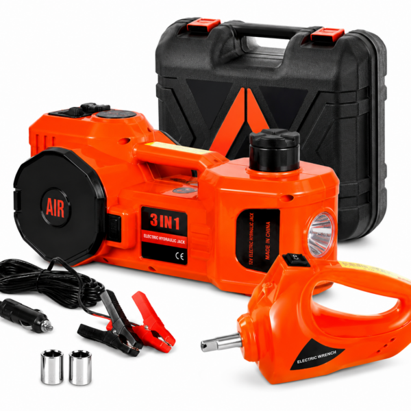 Electric Hydraulic Jack, Small Car Off-road Vehicle, 12V Multifunctional air Pump, Car Mounted Electric Wrench