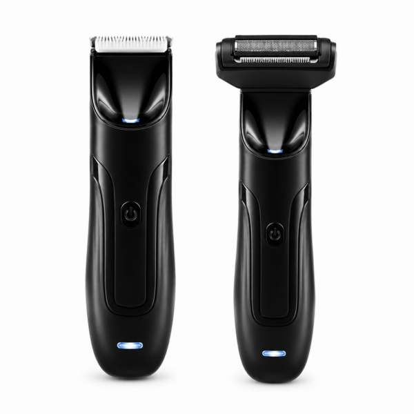 2 in 1 Intimate Shaver Waterproof IPX6 Ceramic Blade for Body Hair Removal
